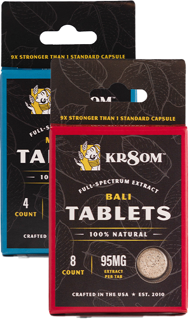 Kr8om Maeng Da and Bali Extract Tablet